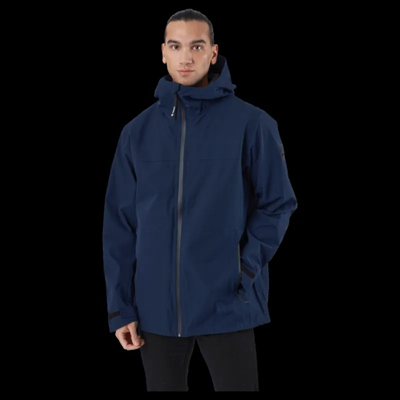 Tenson Dew Point Shell M Jackets Dark Navy Blå Clearance
