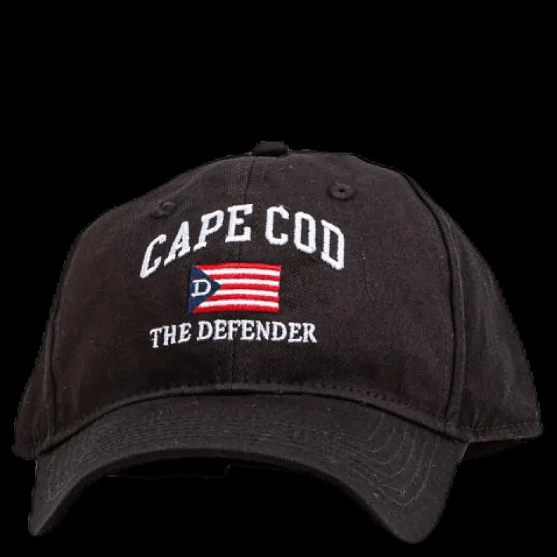 The Defender Dexter Cap Black Svart Outlet