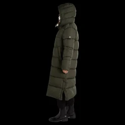 Outlet Tuxer Deyna Reco Coat Dark Olive