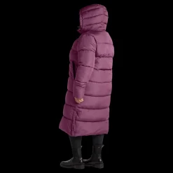 Tuxer Deyna Reco Coat Red Plum Discount