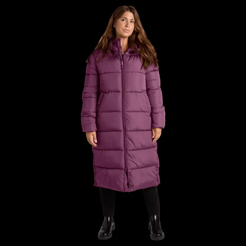 Tuxer Deyna Reco Coat Red Plum Discount
