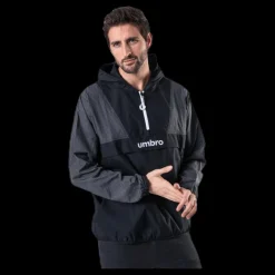 Online Umbro Diamond Reveal Cagoule Black Svart