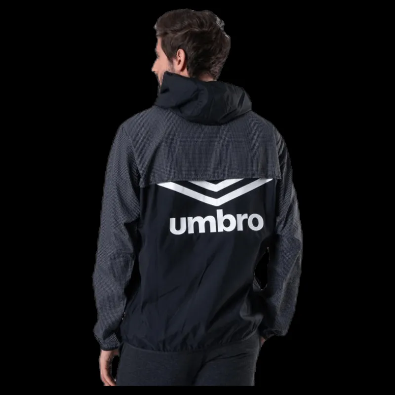 Online Umbro Diamond Reveal Cagoule Black Svart