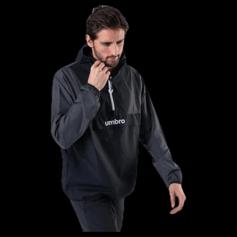 Online Umbro Diamond Reveal Cagoule Black Svart