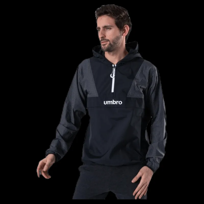 Online Umbro Diamond Reveal Cagoule Black Svart