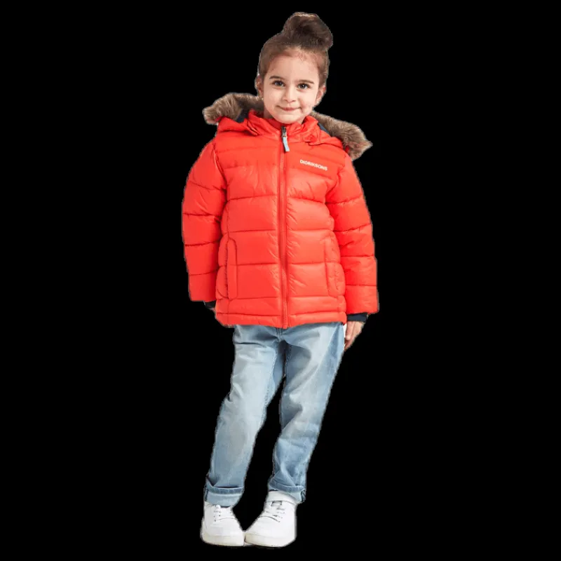Didriksons Digory Puff Jacket 2 Orange Sale