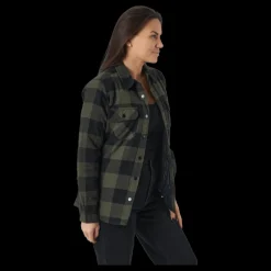 Tuxer Dina Shirt Dark Olive Flerfärgad Hot