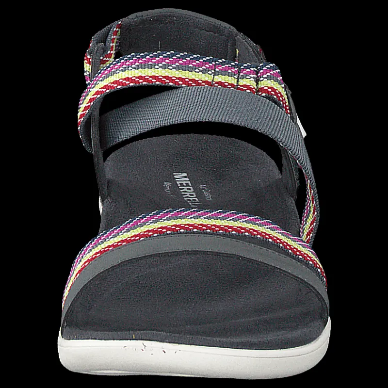 New Merrell District Mendi Backstrap Turbulence Grå och Blå