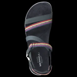 New Merrell District Mendi Backstrap Turbulence Grå och Blå