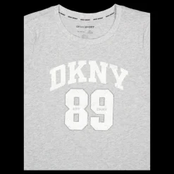 DKNY Sport Dkny 89 Lg Crew Nk T Pgh/eggnog Grå New