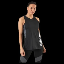 Outlet adidas D2M CB Tank White/Black Svart