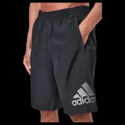 Discount adidas D2m Logo Short Black Svart