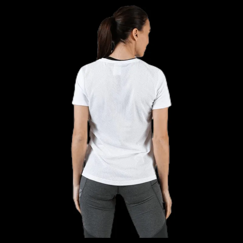 adidas D2M Logo Tee White Vit