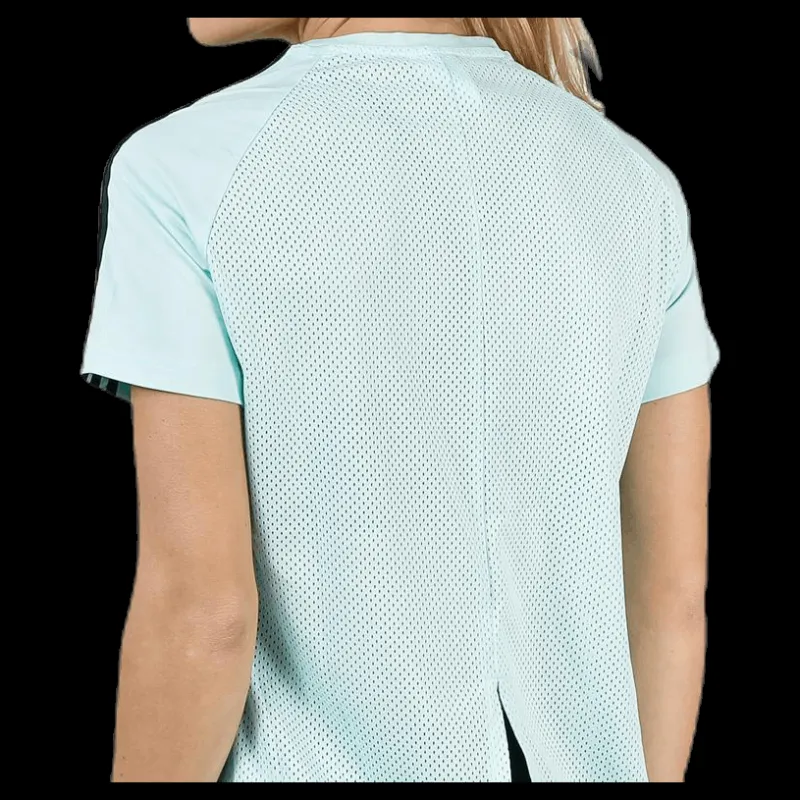 adidas D2M 3S Tee Green Vit