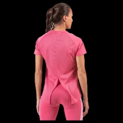 adidas D2M 3S Tee Pink/White Rosa Best