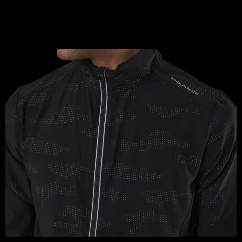 Endurance Doflan Reflective 4-Way Stretch Jacket Black Svart Discount