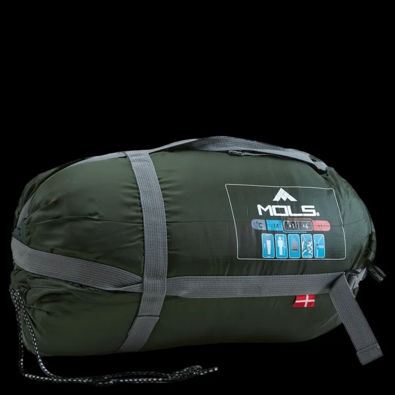 Mols Dogon Sleeping Bag Duffel Bag Grön Discount