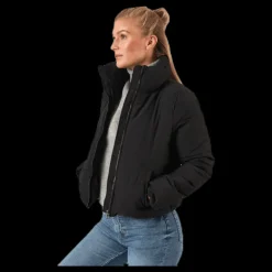New Only Dolly Short Puffer Jacket Otw Black