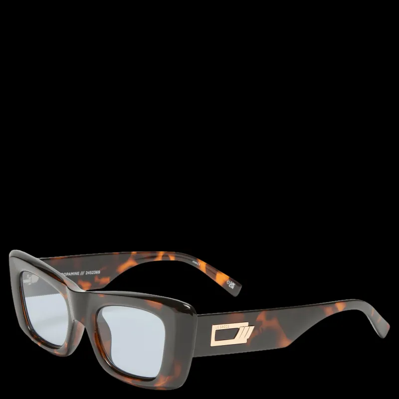 Best Le Specs Dopamine Tort Brun och Mönstrad