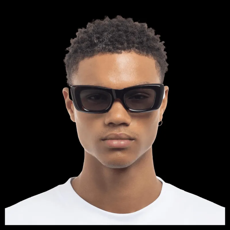Best Le Specs Dopamine Tort Brun och Mönstrad
