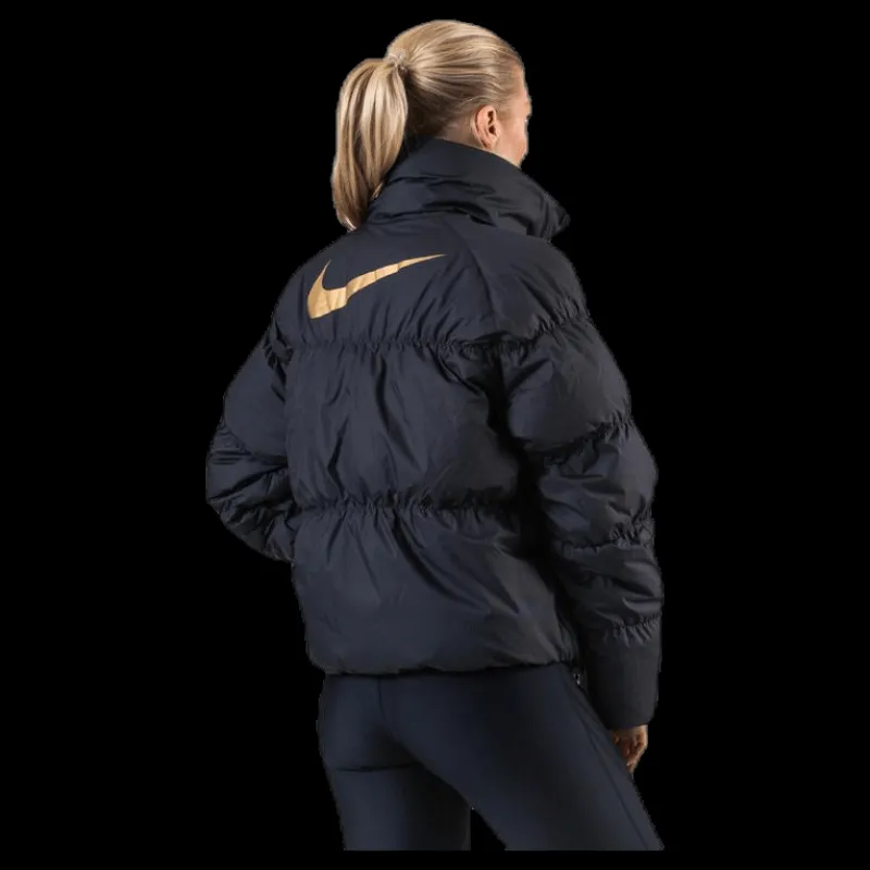 New Nike Down-Fill Stmt Shine Black Svart