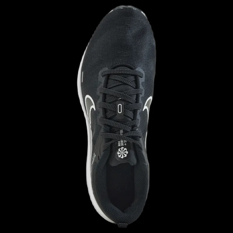 Discount Nike Downshifter 12 Women's Road Running Shoes BLACK/WHITE-SMOKE GREY-PURE PLATINUM Svart