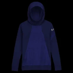 Discount Nike Dri-FIT Academy Hoodie Junior Blue Blå