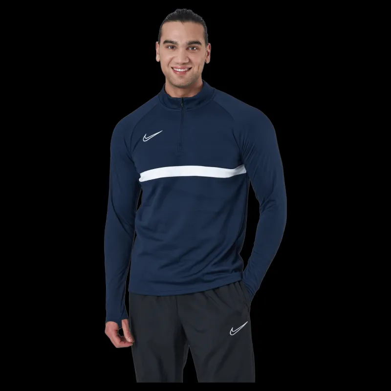 New Nike Dri-fit Academy Men Soccer Obsidian/white/white/white Blå