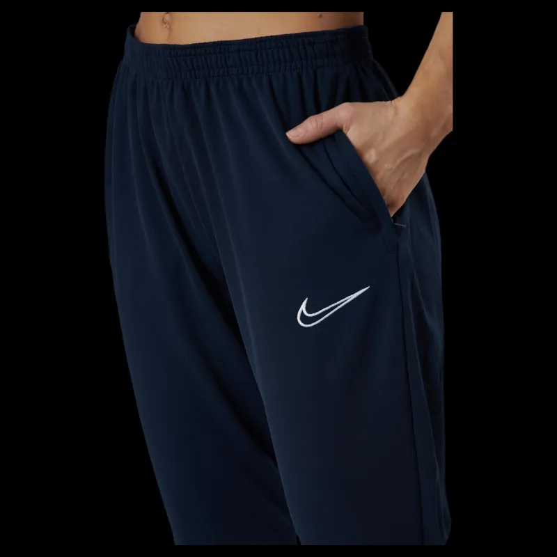 Nike Dri-fit Academy W Soccer Pants Obsidian/white/white/white Svart Best