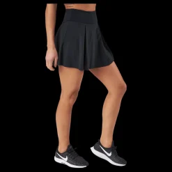 Nike Dri-FIT Club Women's Short Skirt BLACK/WHITE Svart Outlet