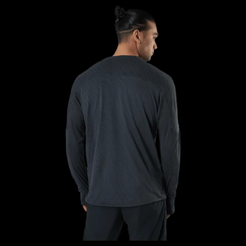 Nike Dri-FIT Element 1/2-Zip Top Trail Black/Grey Svart