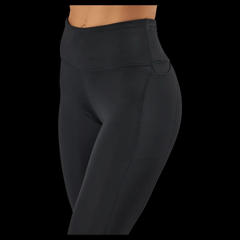 Nike Dri-FIT Fast Women's Mid-Rise 7/8 Leggings BLACK/REFLECTIVE SILV Svart Outlet
