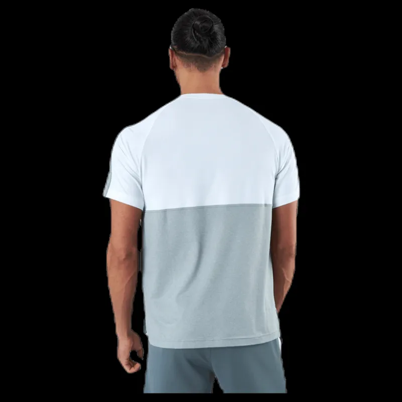 Nike Dri-FIT Hyper SS Top White/Grey Vit