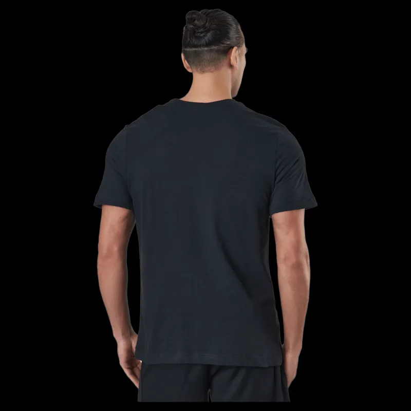Outlet Nike Dri-FIT Men's Running T-Shirt BLACK Svart