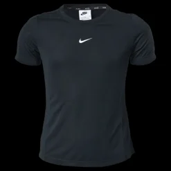 Nike Dri-FIT One Big Kids' (Girls') Short-Sleeve Top BLACK/WHITE Svart Best