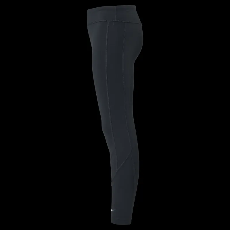 Nike Dri-fit One Big Kids' (girls') Black/black/black/white Svart Hot