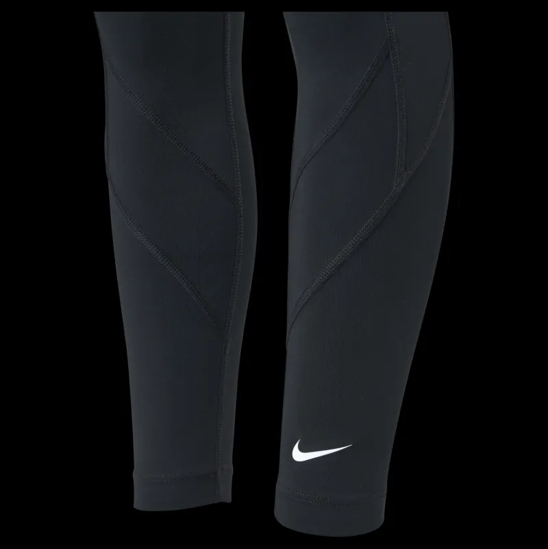 Nike Dri-fit One Big Kids' (girls') Black/black/black/white Svart Hot