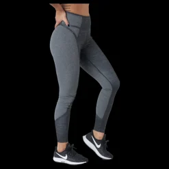 Nike Dri-fit One Luxe Women's Mid-r Black/htr Grå Sale