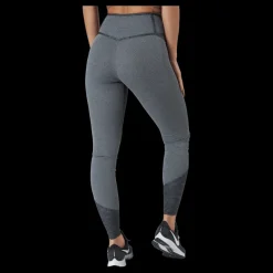 Nike Dri-fit One Luxe Women's Mid-r Black/htr Grå Sale