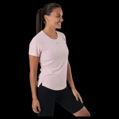 Nike Dri-fit One Luxe Women's Stand Pink Glaze/reflective Silv Rosa