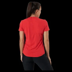 Hot Nike Dri-fit One Luxe Women's Stand Chile Red/reflective Silv Röd