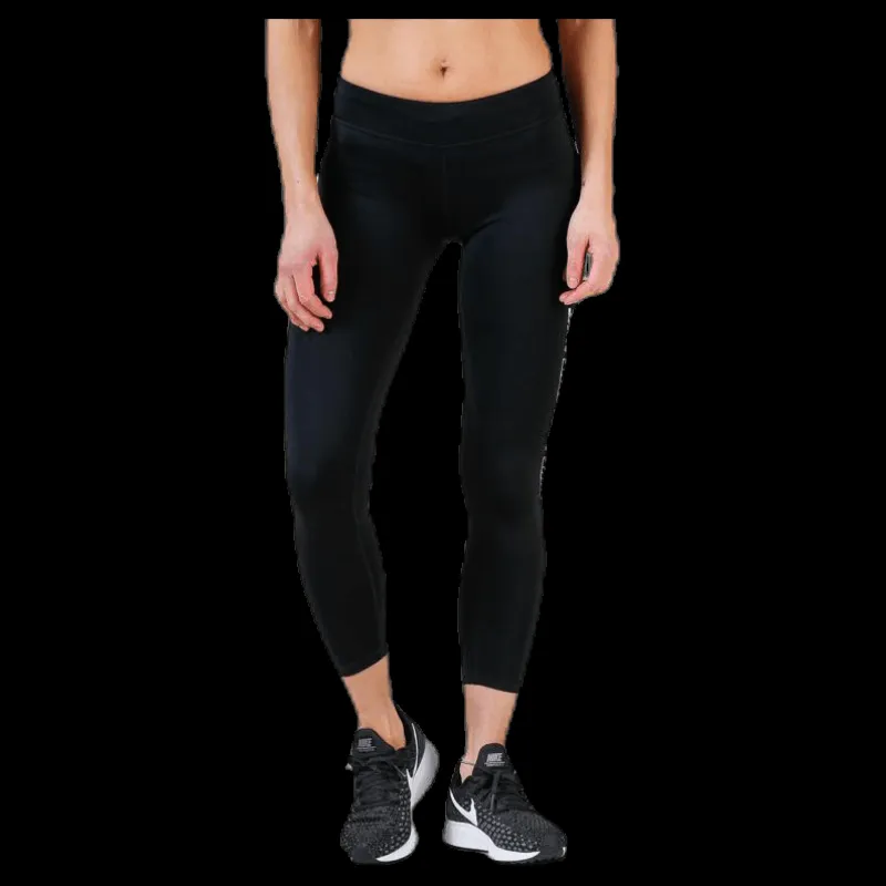 Hot Nike Dri-FIT Power Running Girl White/Black Svart