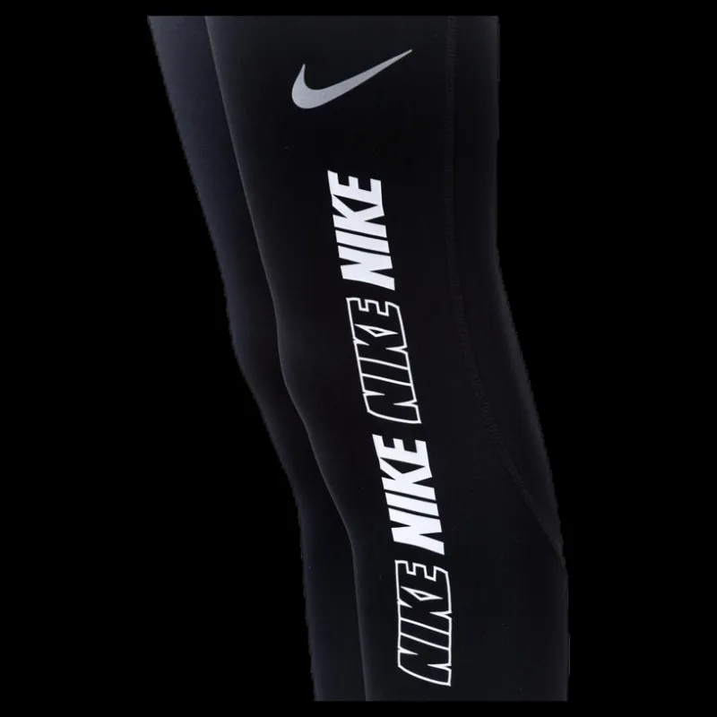 Hot Nike Dri-FIT Power Running Girl White/Black Svart