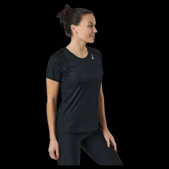 Nike Dri-FIT Race Women's Short-Sleeve Running Top BLACK/REFLECTIVE SILV Svart Hot