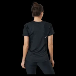 Nike Dri-FIT Race Women's Short-Sleeve Running Top BLACK/REFLECTIVE SILV Svart Hot