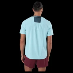 Nike Dri-fit Rise 365 Short-sleeve Copa/reflective Silv Blå Sale