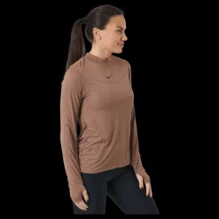 Nike Dri-fit Run Division Women's L Archaeo Brown/pink Oxford/refb Brun