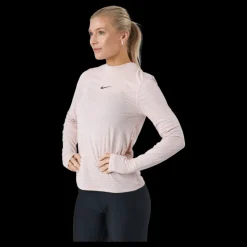 Nike Dri-fit Run Division Women's L Pink Oxford/sail/refblk Rosa New