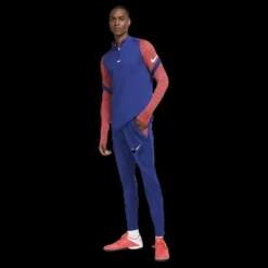 Nike Dri-FIT Strike Soccer Pant Blue/White Blå Discount