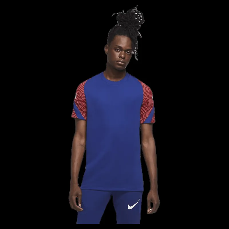 Nike Dri-FIT Strike SS Blue/White Blå New